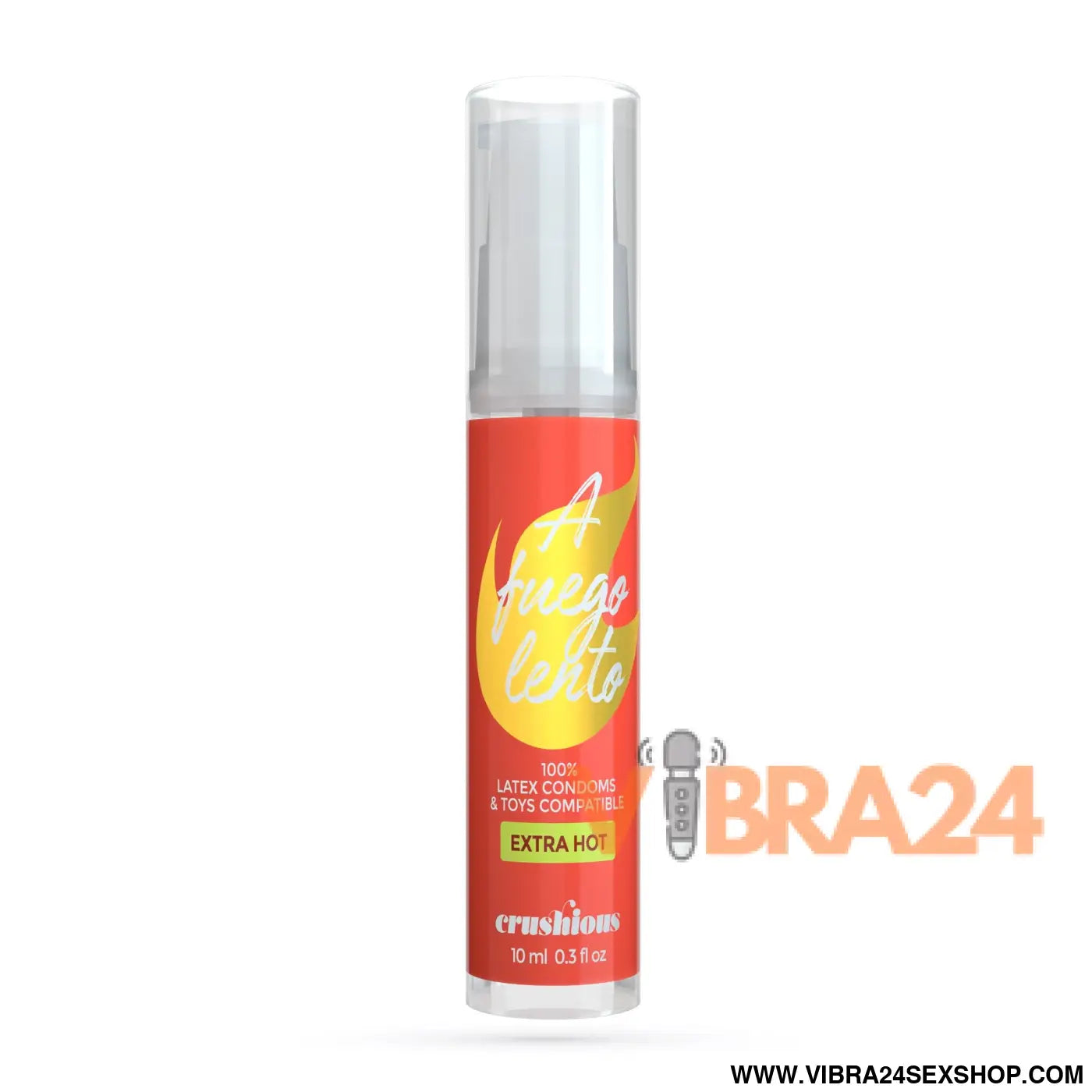 GEL LUBRIFICANTE A FUEGO LENTO DE EFEITO CALOR CRUSHIOUS 10ML