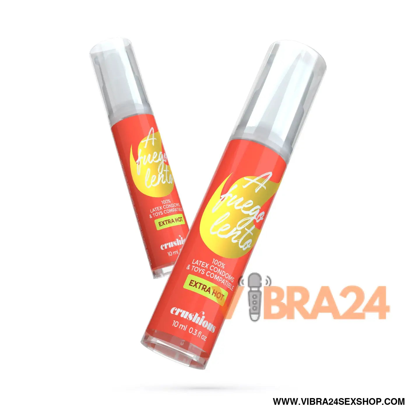 GEL LUBRIFICANTE A FUEGO LENTO DE EFEITO CALOR CRUSHIOUS 10ML
