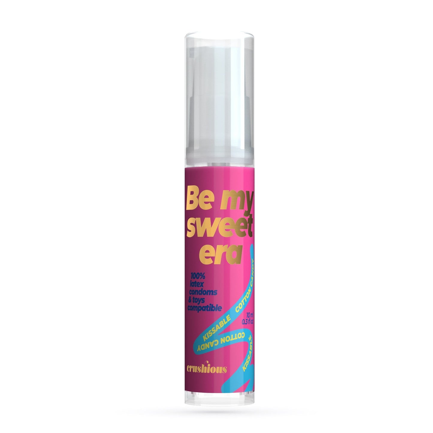 GEL LUBRIFICANTE STEAL MY KISSES COM SABOR A ALGODÃO DOCE CRUSHIOUS 10ML