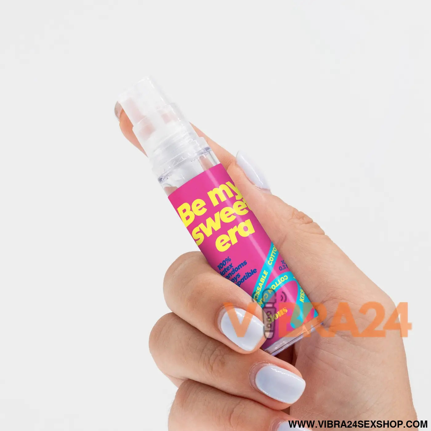 GEL LUBRIFICANTE STEAL MY KISSES COM SABOR A ALGODÃO DOCE CRUSHIOUS 10ML
