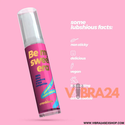 GEL LUBRIFICANTE STEAL MY KISSES COM SABOR A ALGODÃO DOCE CRUSHIOUS 10ML