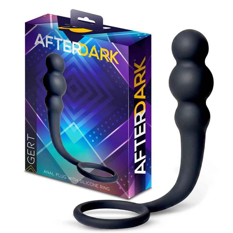 Gert Anal Plug with Silicone Ring