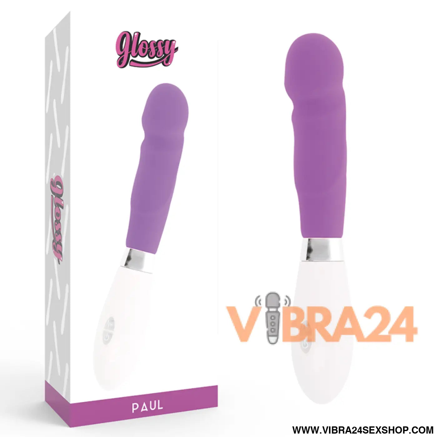 GLOSSY - PAUL VIBRADOR ROXO