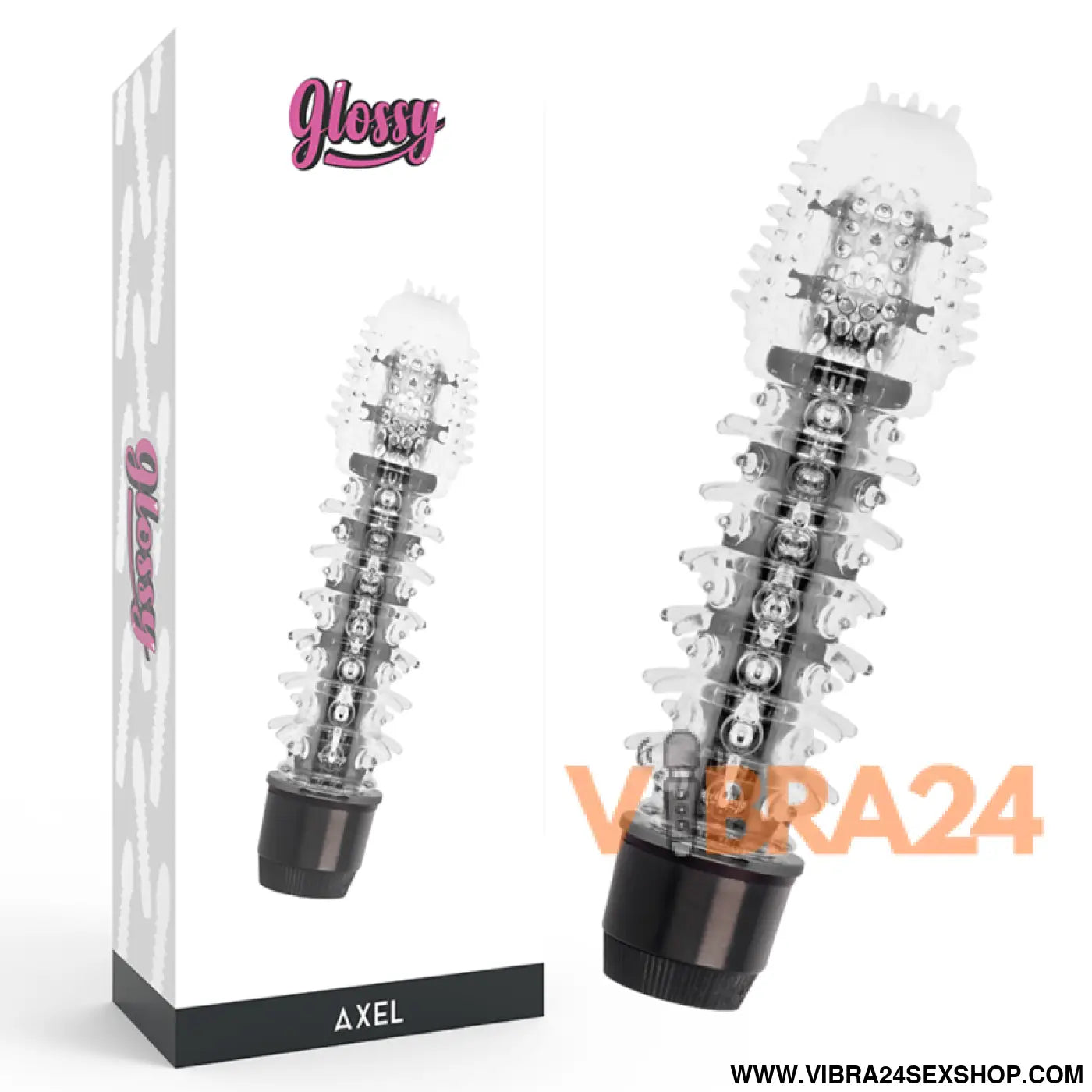 GLOSSY - VIBRADOR AXEL PRETO