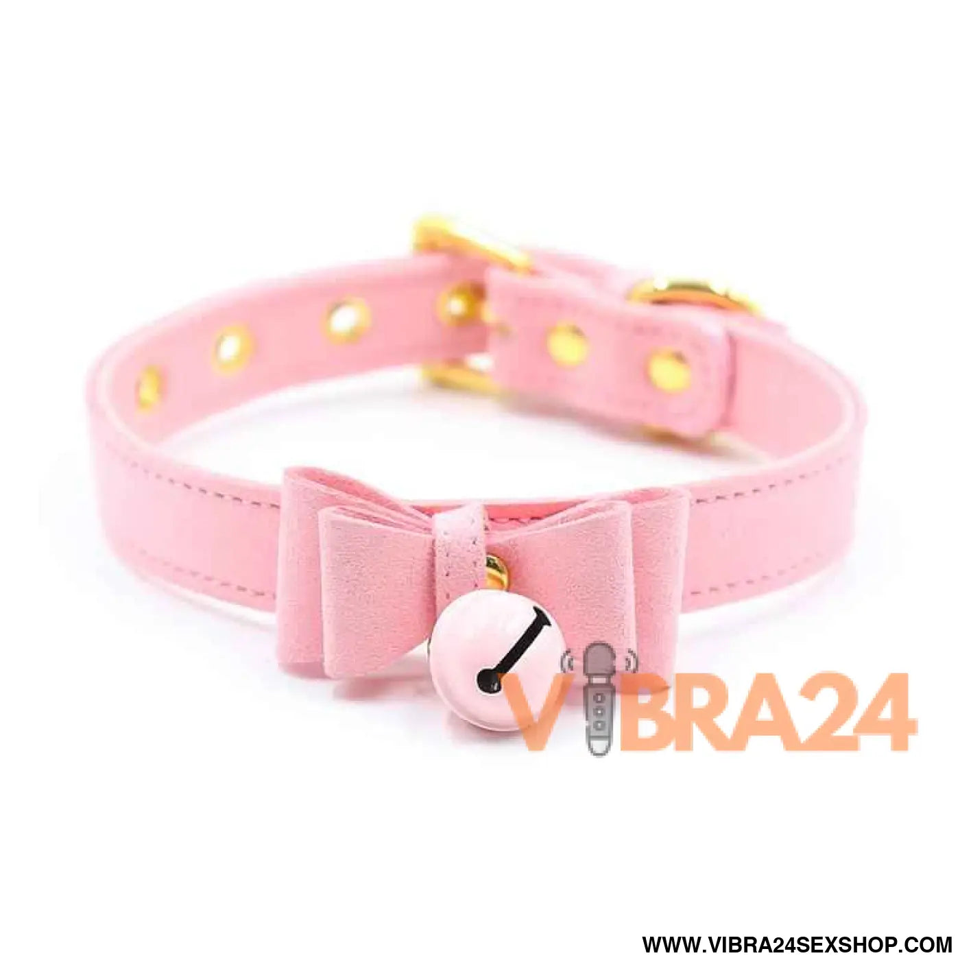 Golden Kitty Cat Collar with Bell