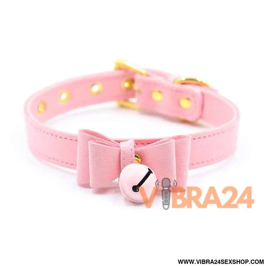 Golden Kitty Cat Collar with Bell