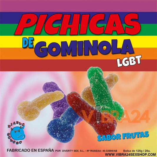 Gummy Box Pennis Fruit Flavor LGBTQ+