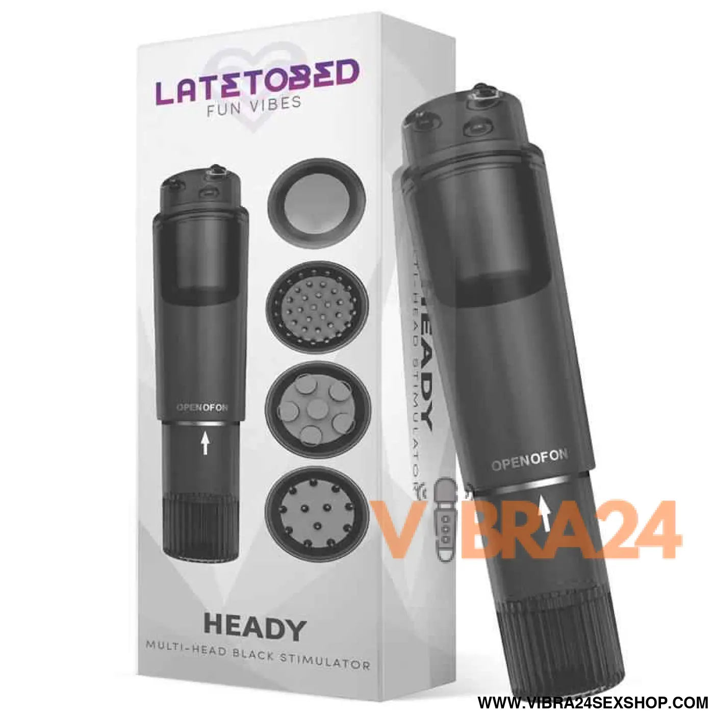 Heady Stimulator Multi-Head Black