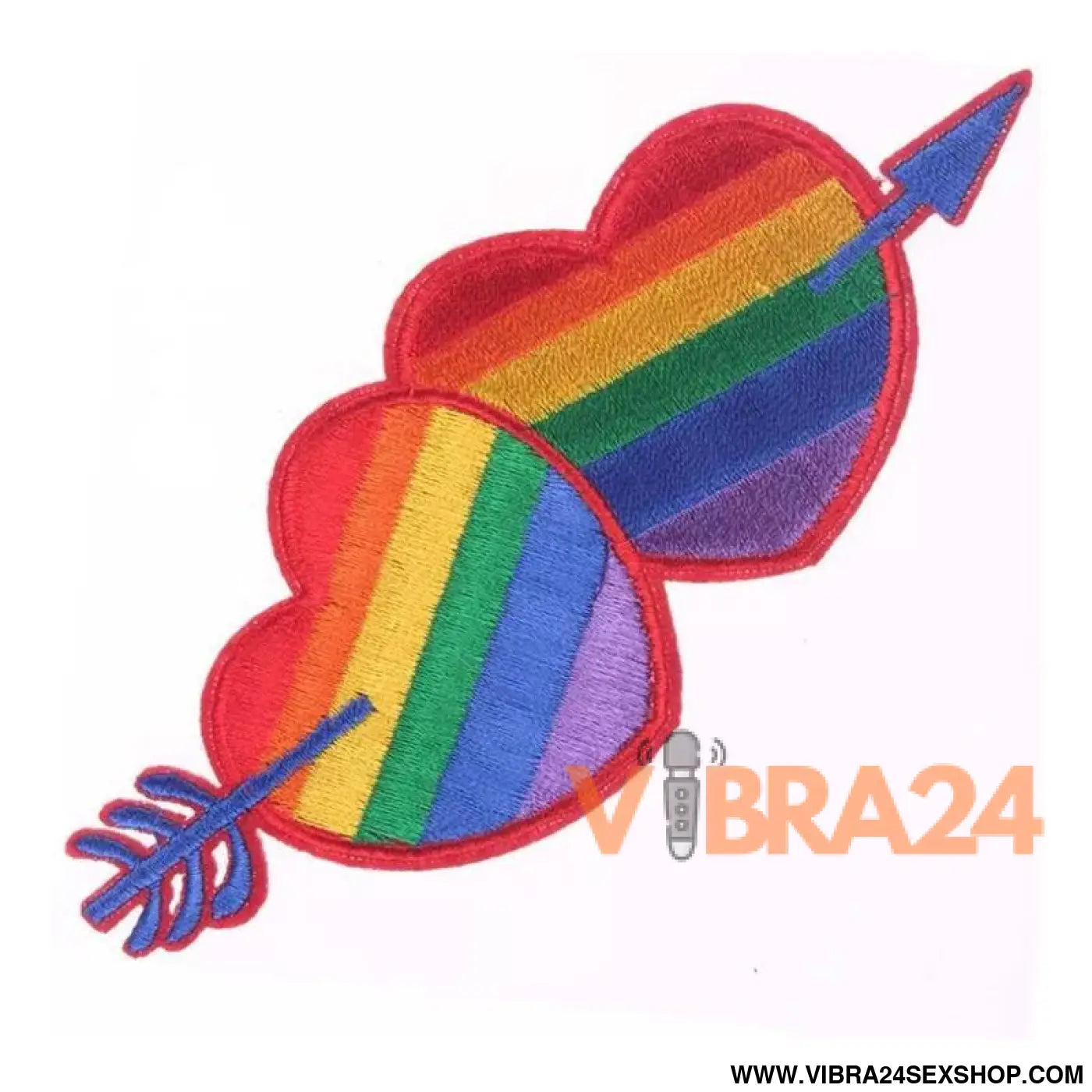 Heart Clothe Parch LGBT+ Colors