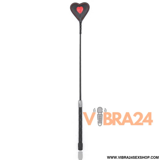 Heart shaped riding crop 51 cm