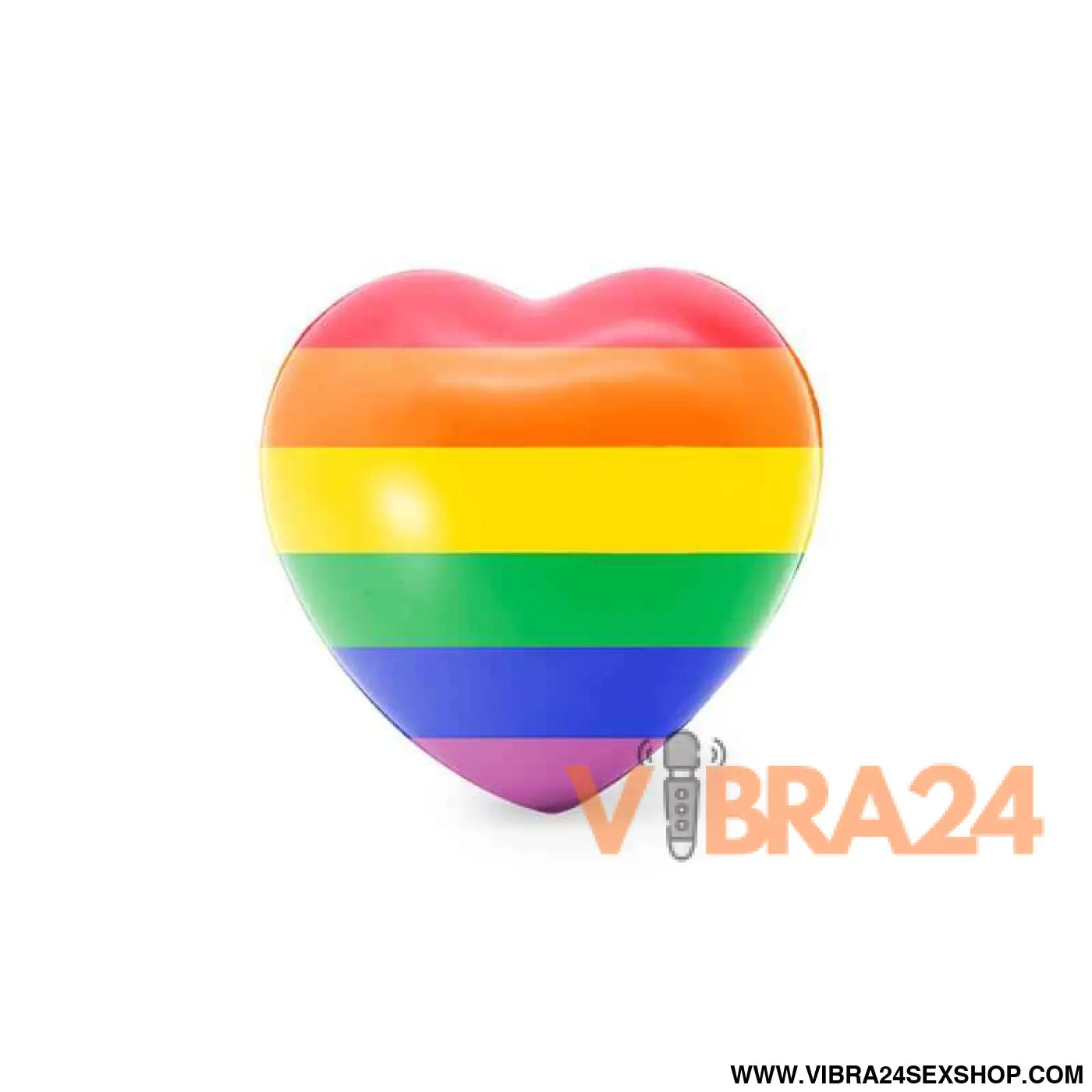 Heart-Shaped Stress Ball LGBT