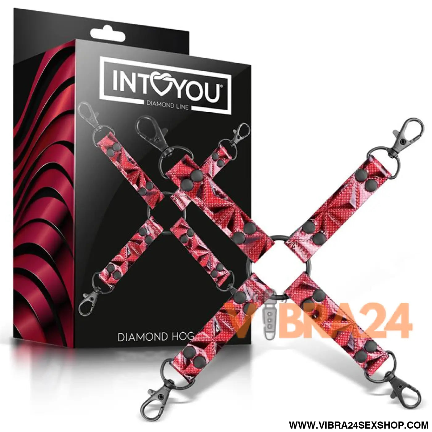 Hog Tie Diamond Vegan Leather
