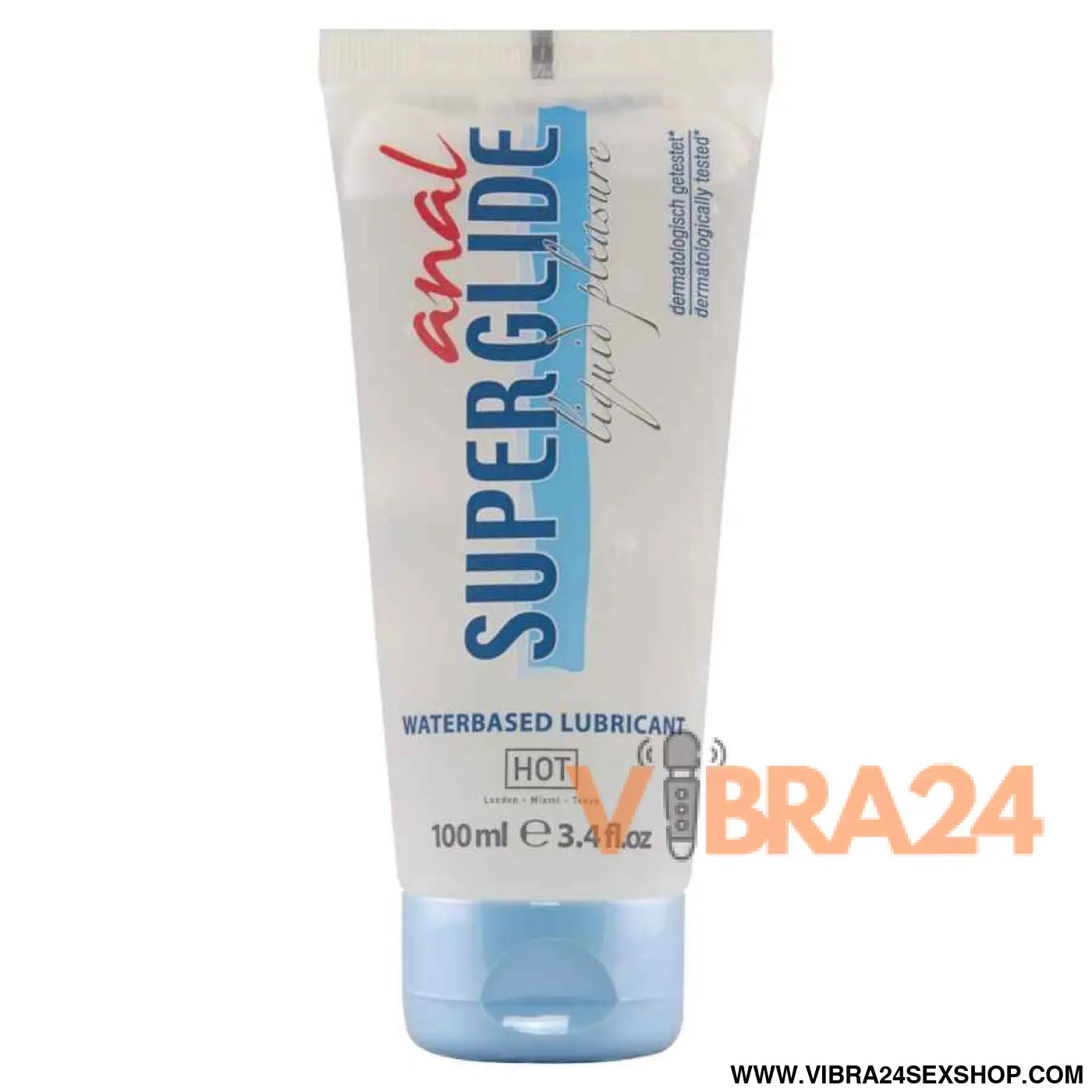 HOT - ANAL SUPERGLIDE LUBRIFICANTE LÍQUIDO PARA PRAZER 100 ML
