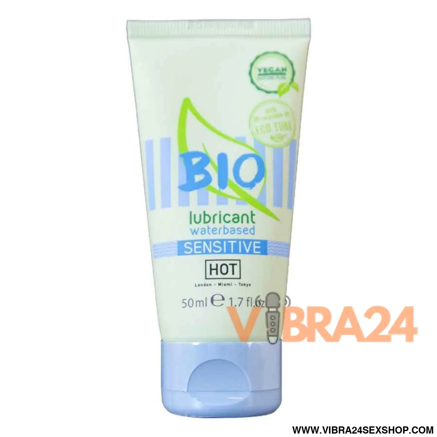 HOT - BIO LUBRIFICANTE À BASE ÁGUA SENSITIV 50 ML