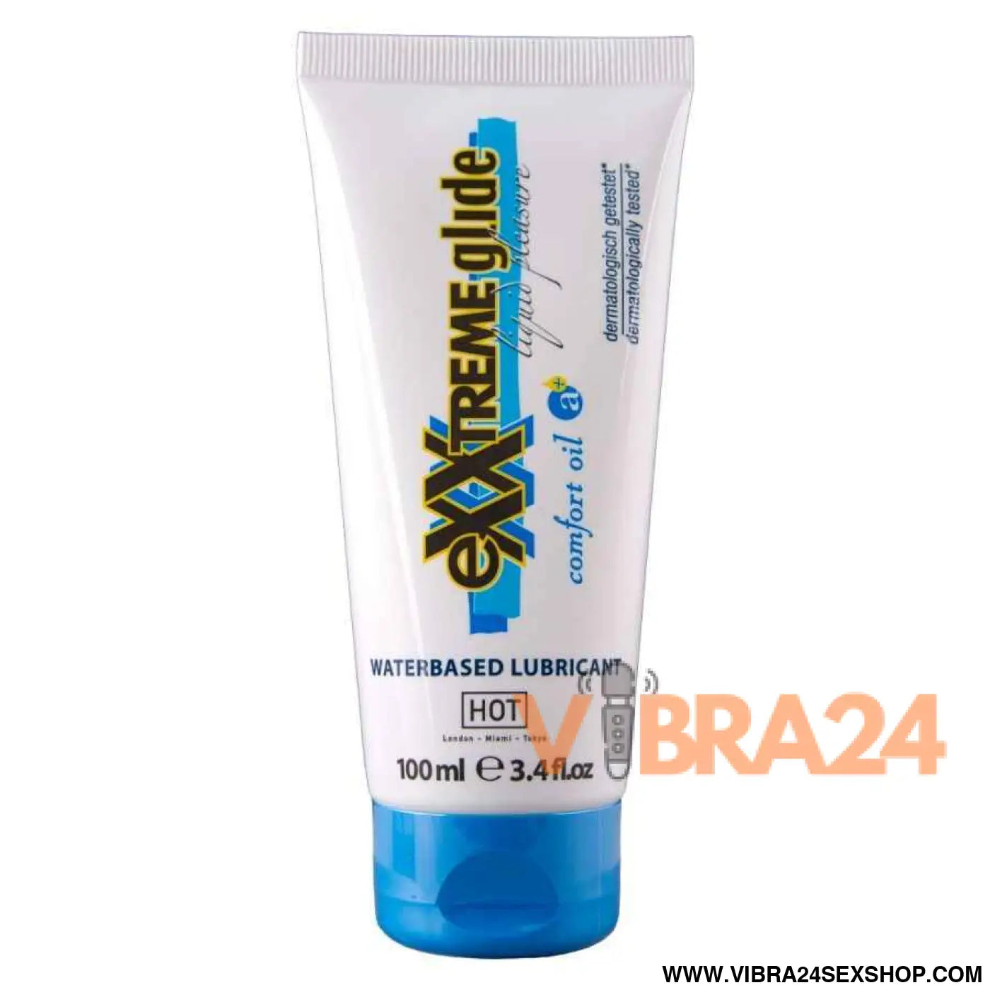 HOT - EXXTREME GLIDE LUBRIFICANTE À BASE DE ÁGUA + ÓLEO CONFORT A+ 100 ML