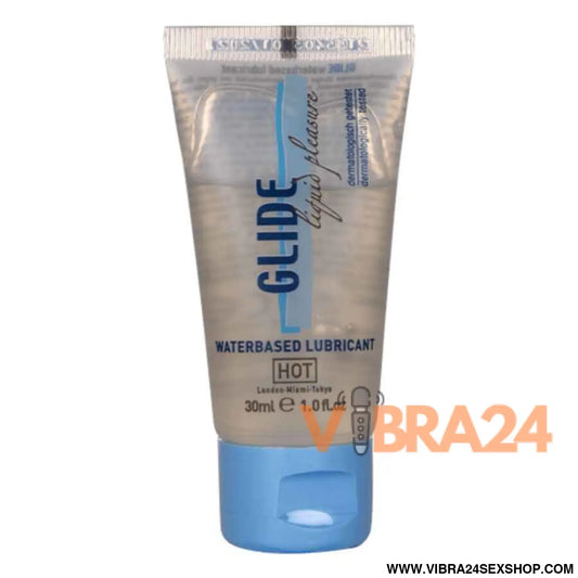 HOT - GLIDE LIQUID PLEASURE LUBRIFICANTE À BASE DE ÁGUA 30 ML