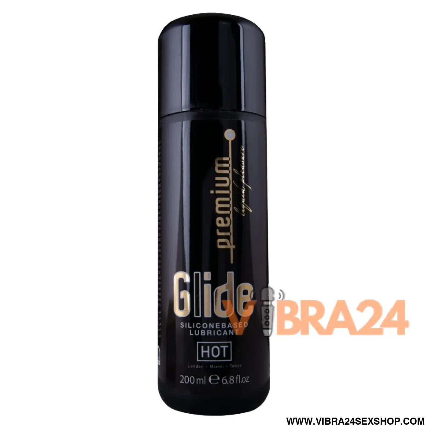HOT - LUBRIFICANTE PREMIUM SILICONE GLIDE À BASE DE 200 ML