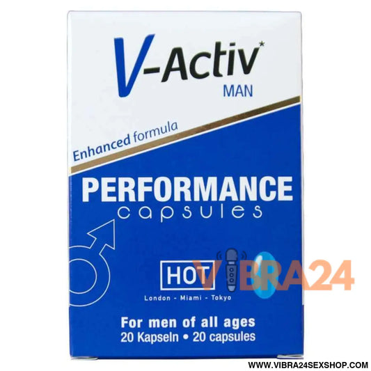 HOT - V-ACTIV CAPS MAN 20 UNIDADES
