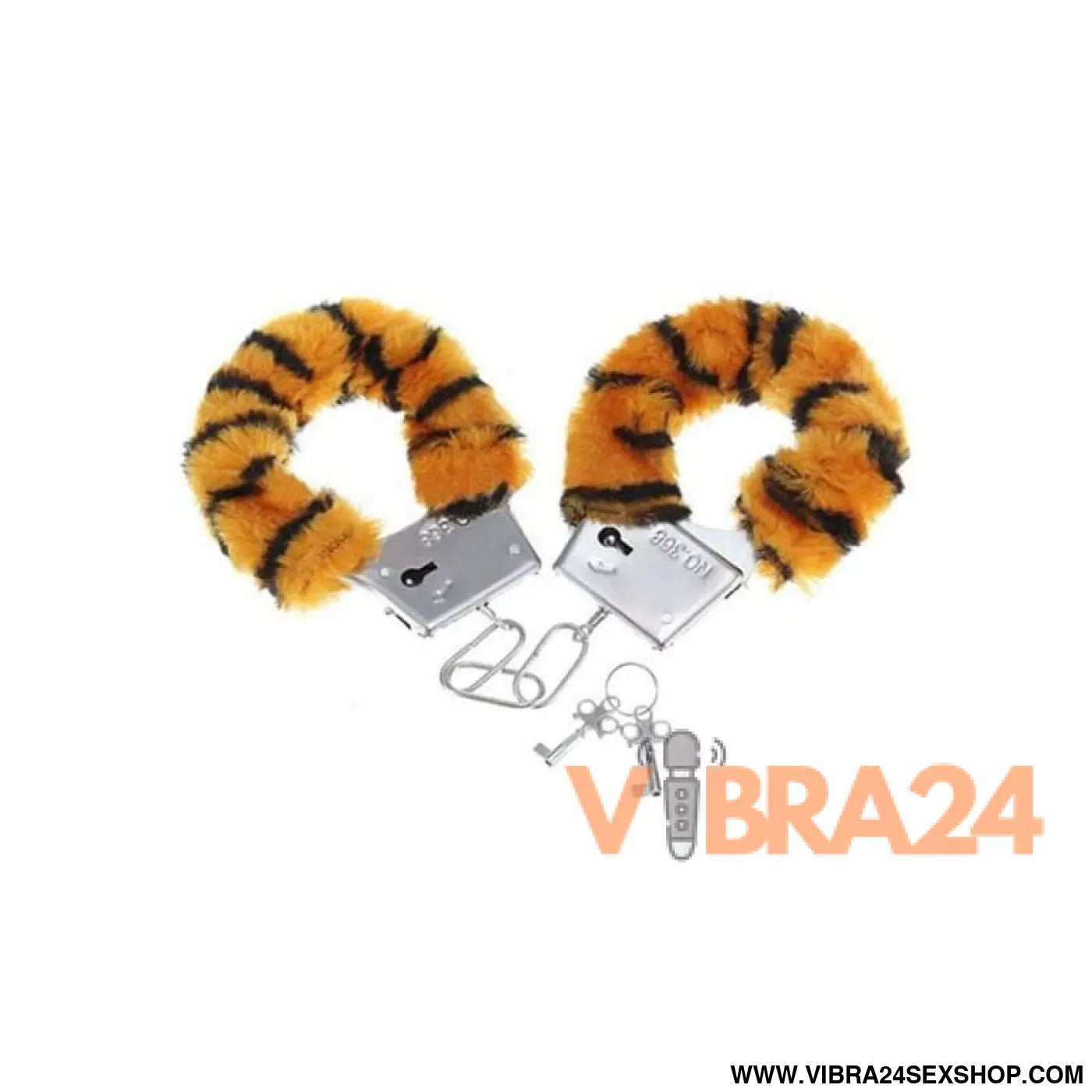 Hundcuffs with Fur Tigre