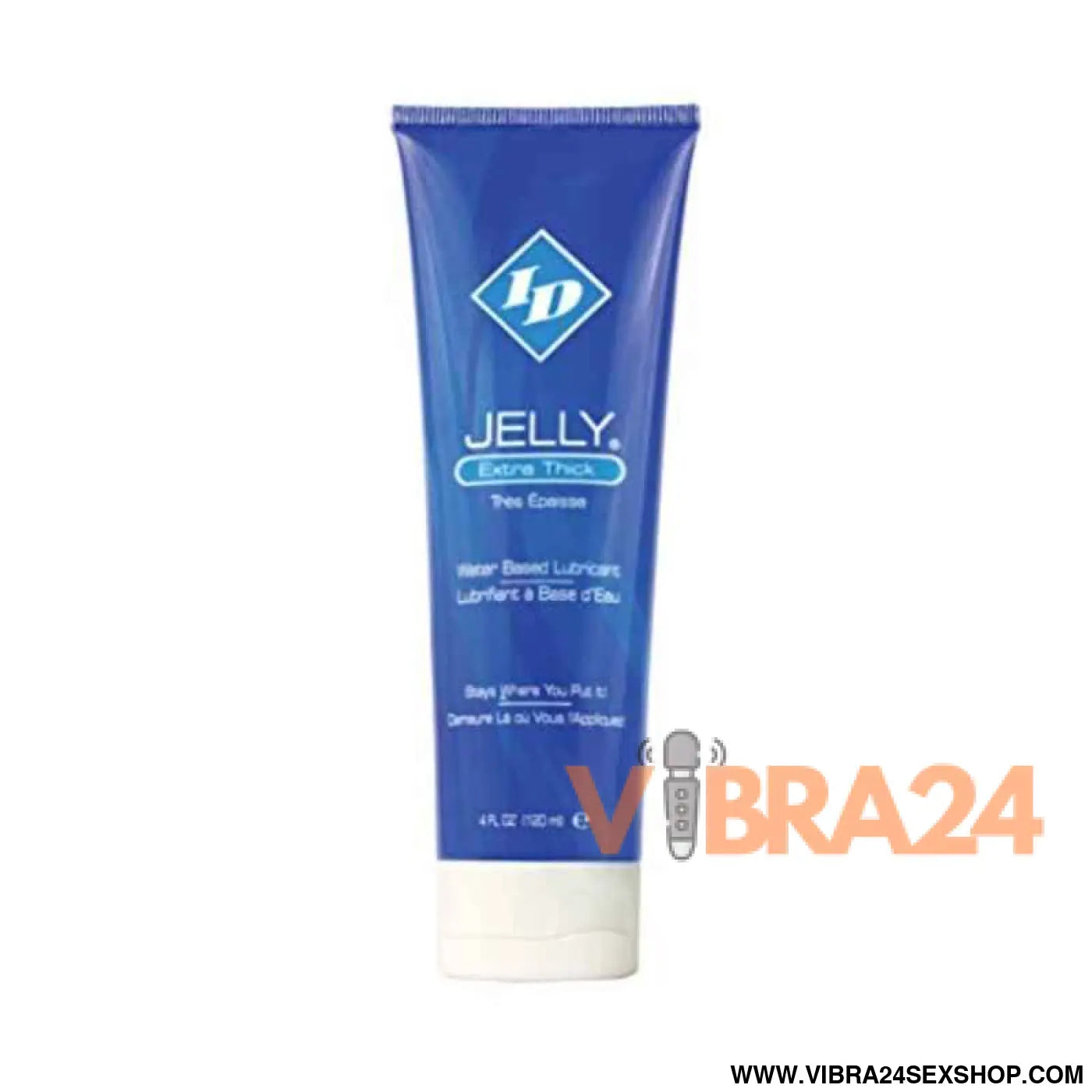 ID JELLY - LUBRIFICANTE À BASE DE ÁGUA TUBO VIAGEM EXTRA GROSSO 120 ML