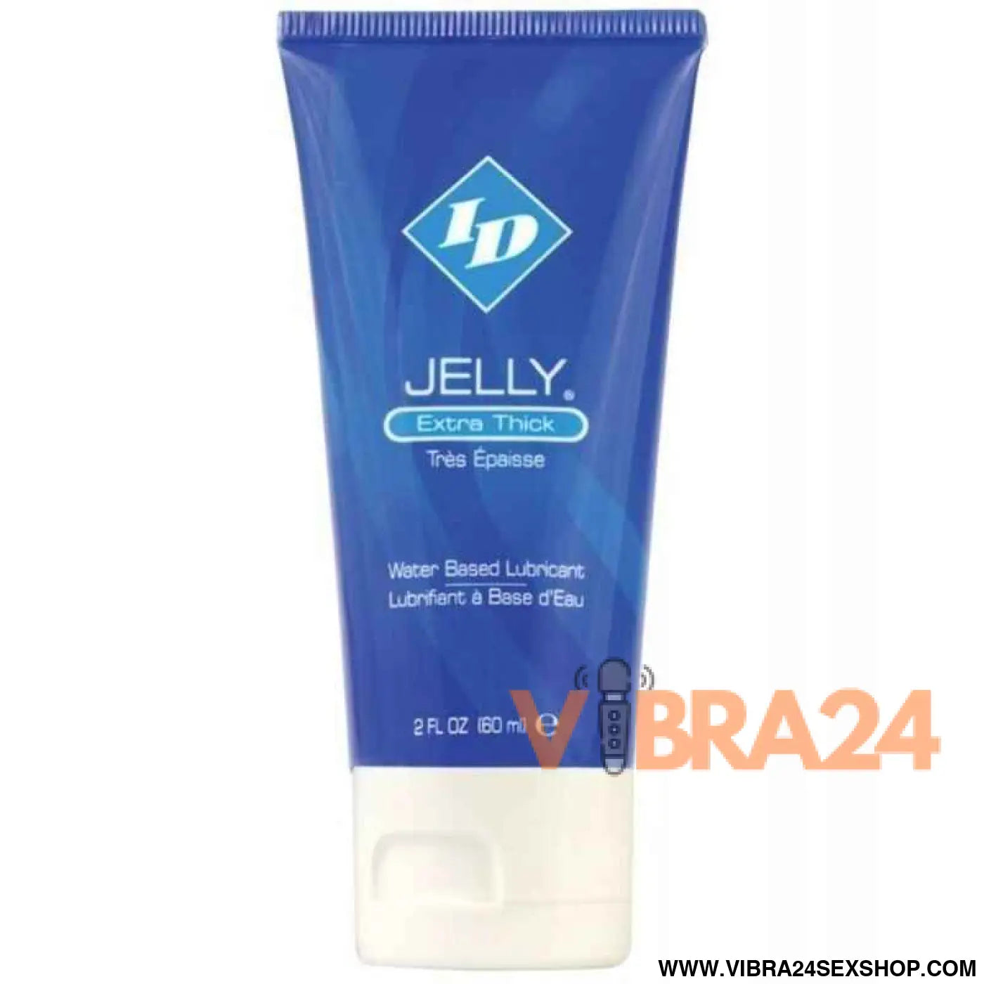 ID JELLY - LUBRIFICANTE À BASE DE ÁGUA TUBO VIAGEM EXTRA GROSSO 60 ML
