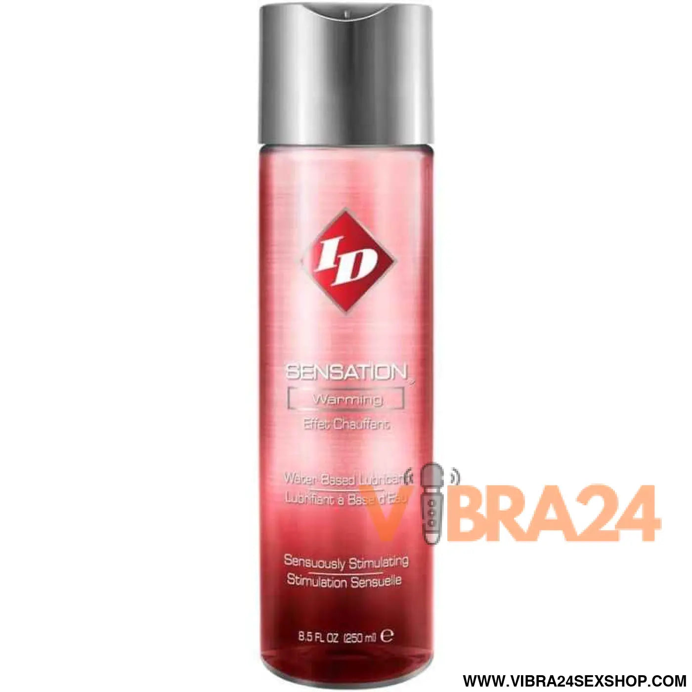 ID SENSATION - LUBRIFICANTE BASE DE GUA COM EFEITO CALOR 250 ML