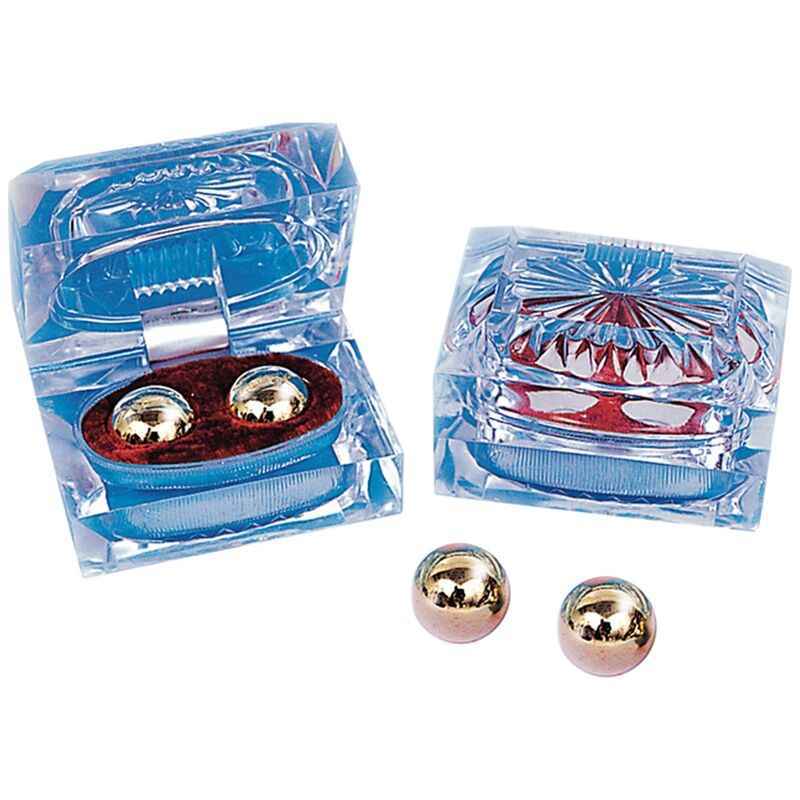 SEVEN CREATIONS - BOLAS BEN WA DE OURO - VIBRA24 SEXSHOP