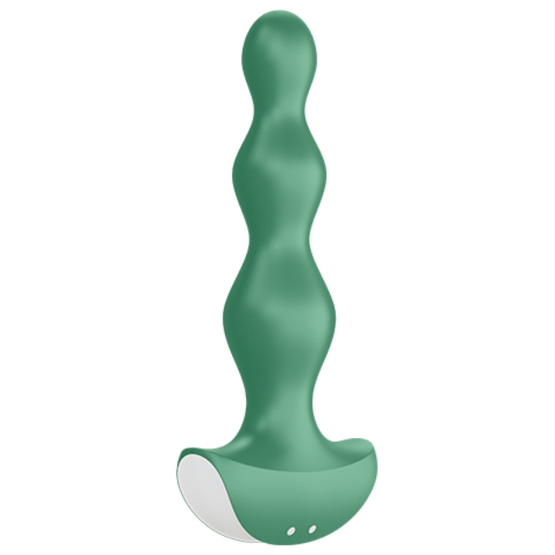 SATISFYER - VIBRADOR LOLLI PLUG 2 PLUG VERDE - VIBRA24 SEXSHOP