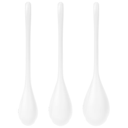 Satisfyer - Conjunto de Treino Yoni Power 1 Branco para Treino Yoni Satisfyer