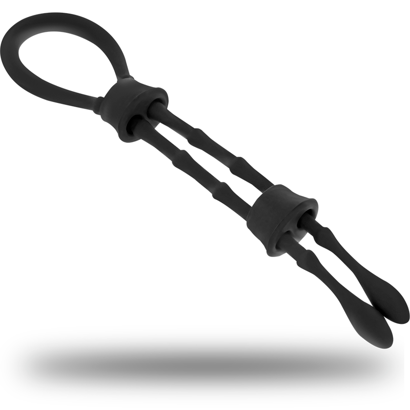 OHMAMA FETISH - CORD-COCK DE SILICONE E ANEL DE TESTÍCULOS - VIBRA24 SEXSHOP