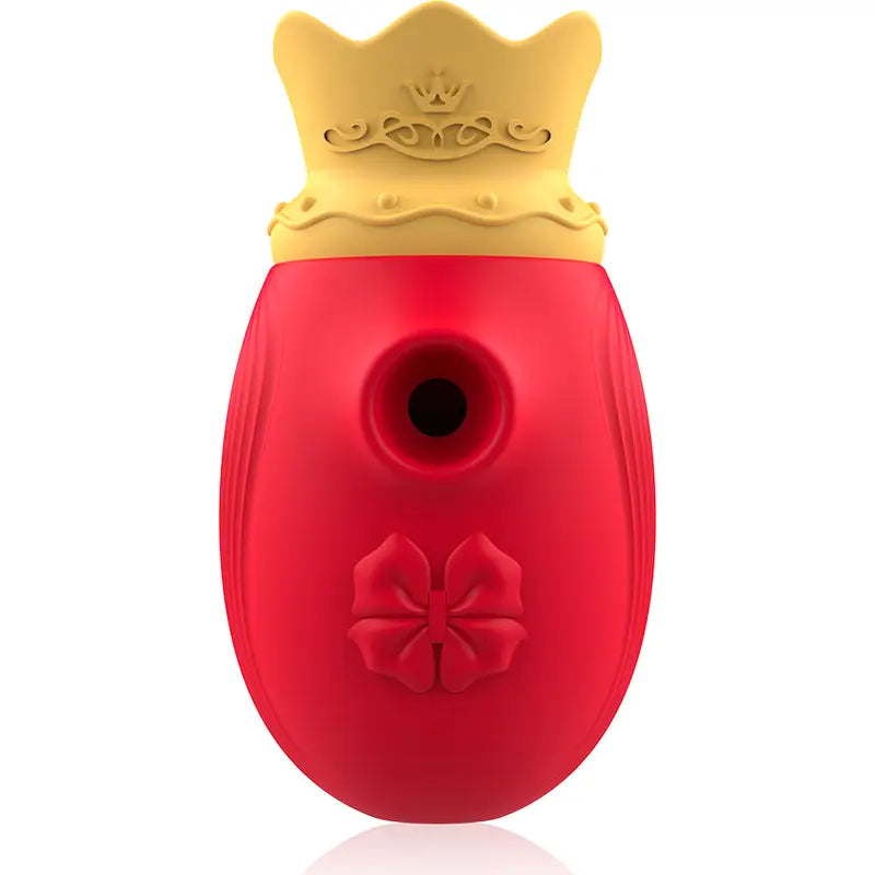 INTENSE - ESTIMULADOR DE CLITÓRIS 10 MODOS DE SUCÇÃO E LAMBER - VERMELHO