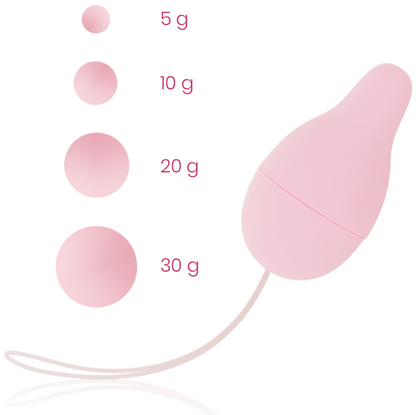 OHMAMA - SISTEMA DE PESO KEGEL PARA DESENVOLVEDOR DE PISO PÉLVICO - VIBRA24 SEXSHOP