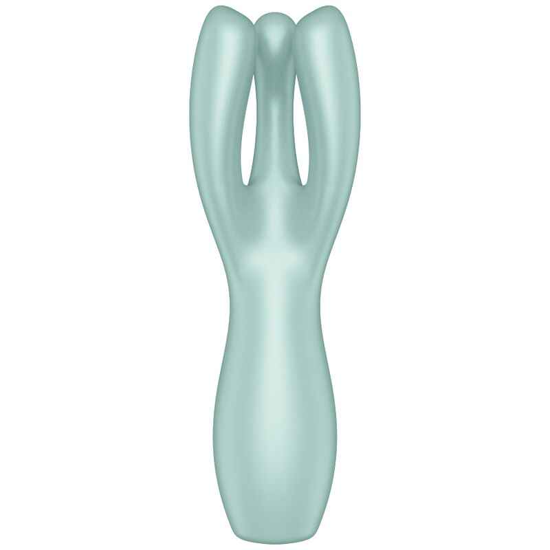 SATISFYER - VIBRADOR THREESOME 3 MENTA - VIBRA24 SEXSHOP
