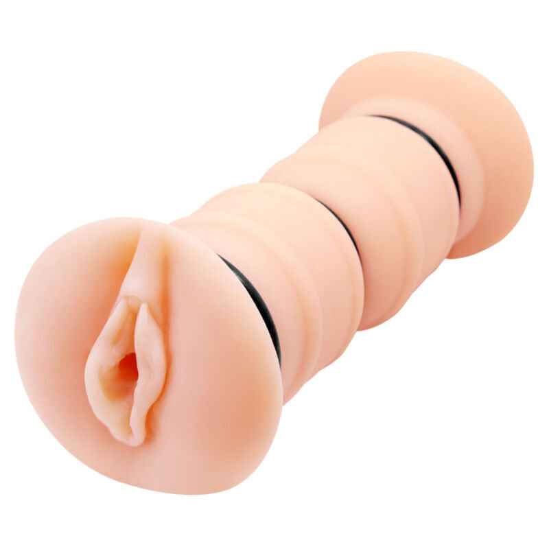 CRAZY BULL - MASTURBADOR DE VAGINA DUPLA REALÍSTICA EMMA - VIBRA24 SEXSHOP