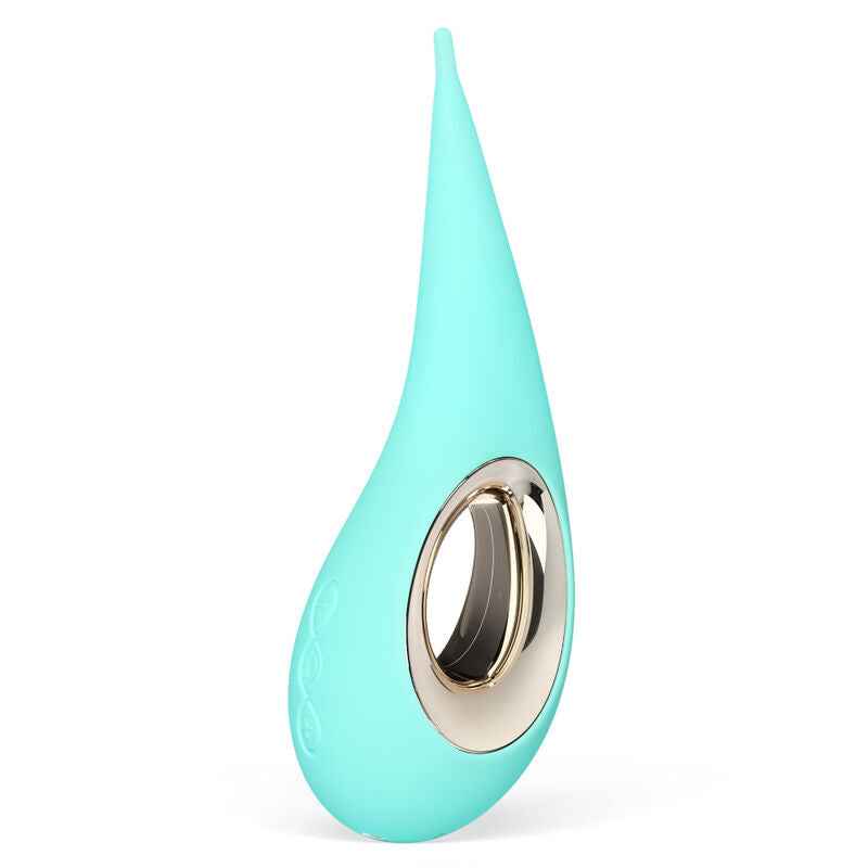 LELO - ESTIMULADOR DE CLITÓRIS DOT - AQUA - VIBRA24 SEXSHOP