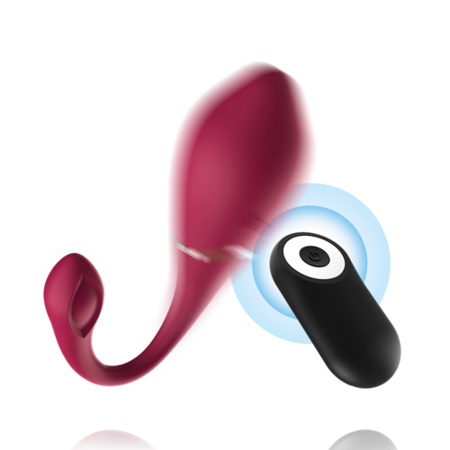 CICI BEAUTY - Vibrador Silicone Controle Remoto Premium Egg