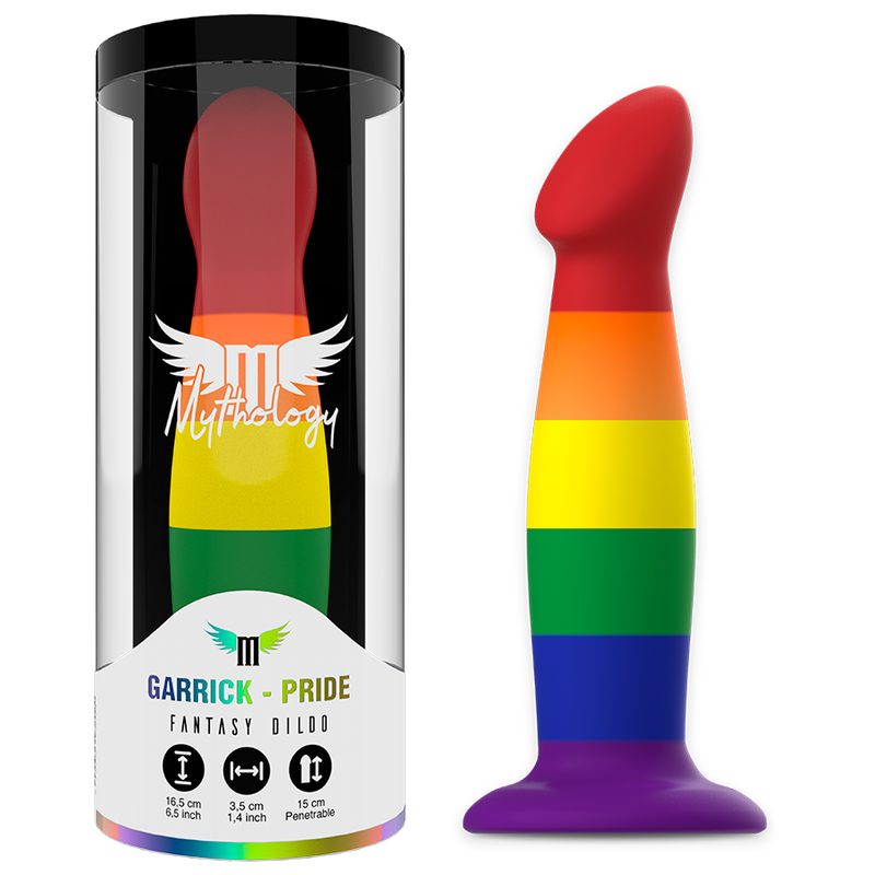 MYTHOLOGY - SEU VIBRADOR DE ORGULHO DE GARRICK - VIBRA24 SEXSHOP