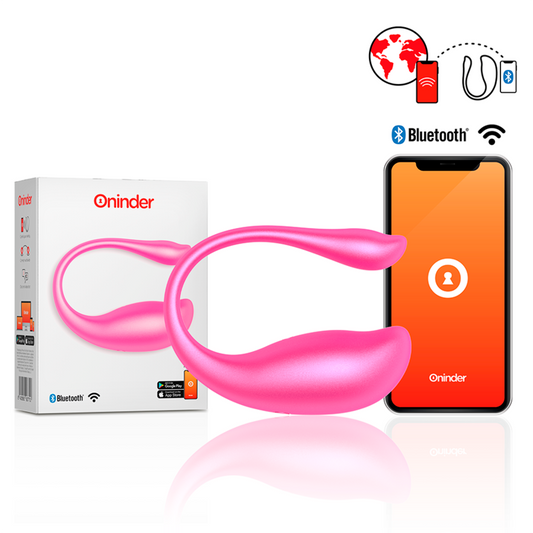 ONINDER - OVO VIBRANTE NAIROBI ROSA - APLICATIVO GRATUITO - VIBRA24 SEXSHOP