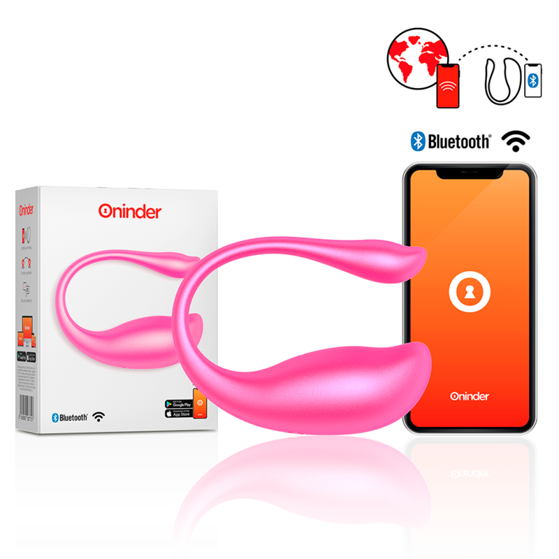 ONINDER - OVO VIBRANTE NAIROBI ROSA - APLICATIVO GRATUITO - VIBRA24 SEXSHOP