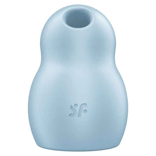 SATISFYER - PRO TO GO 1 ESTIMULADOR E VIBRADOR DE PULSO DE AR DUPLO AZUL - VIBRA24 SEXSHOP