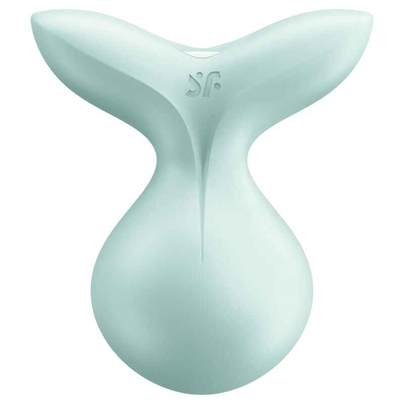SATISFYER - VIBRADOR LAY-ON VIVA LA VULVA 3 VERDE - VIBRA24 SEXSHOP