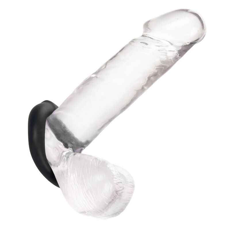 CALEXOTICS - ANEL ALPHA OPTIMUM PRETO - VIBRA24 SEXSHOP