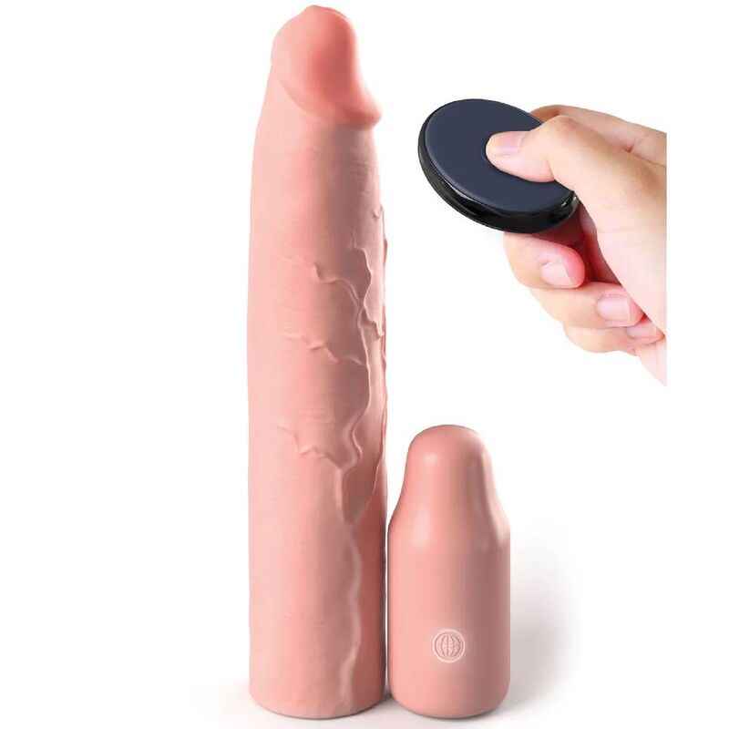 FANTASY X- TENSIONS - MANGA PIPEDREAMS 22,86 CM + 7,62 CM PLUG REMOTE SKIN - VIBRA24 SEXSHOP