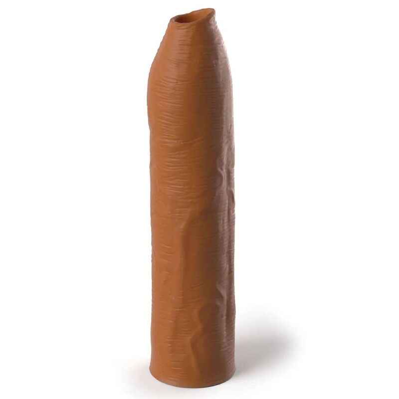 FANTASY X- TENSIONS - MANGA DE EXTENSÃO PIPEDREAMS SEM CORTES 17,78 CM CARAMELO - VIBRA24 SEXSHOP