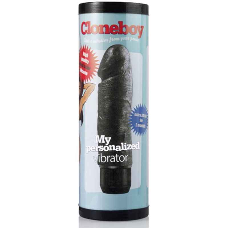 CLONEBOY - KIT CLONER DE PÉNIS COM VIBRAÇÃO PRETO - VIBRA24 SEXSHOP