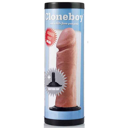 CLONEBOY - DILDO E TAMPA DE SUCÇÃO ROSA - VIBRA24 SEXSHOP