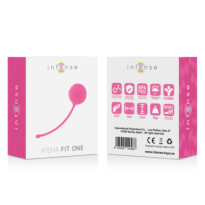 INTENSE - Bola de Kegel Silicone Fúcsia KISHA FIT ONE