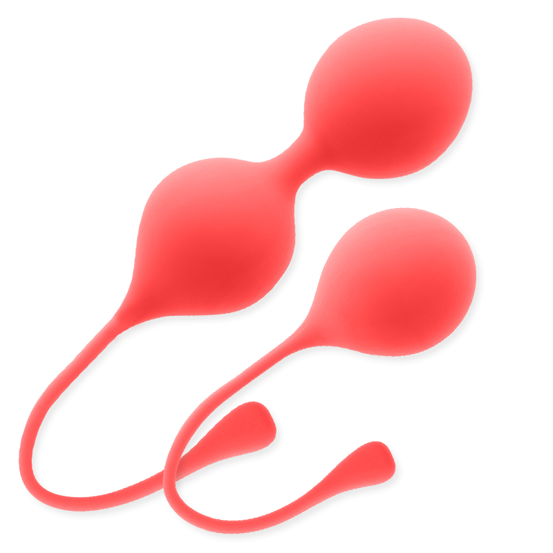 INTENSE - PACK BOLAS KEGEL KENDALL VERMELHO - VIBRA24 SEXSHOP