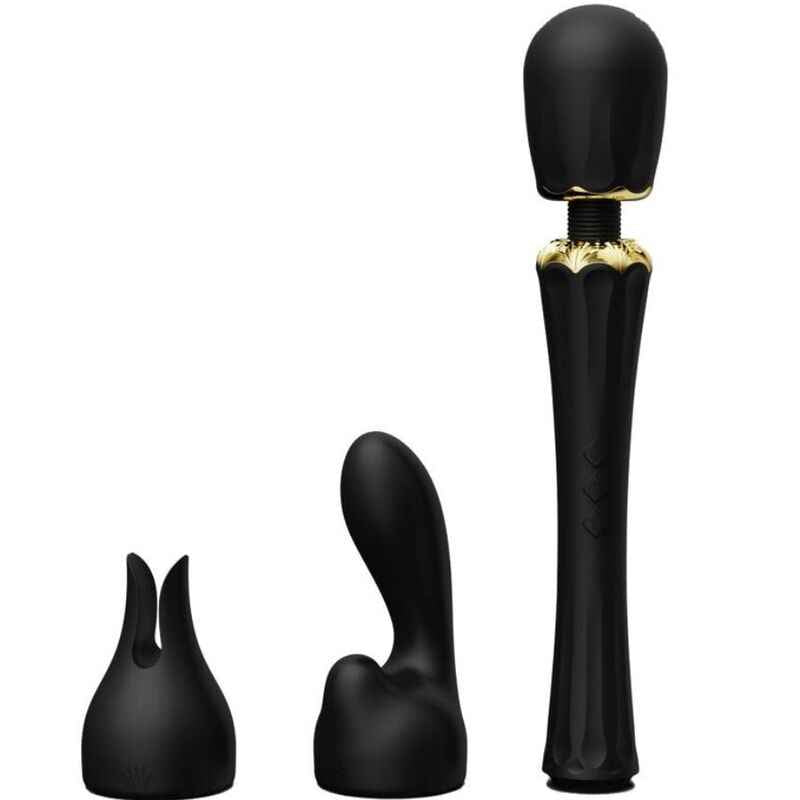 ZALO - VARINHA KYRO PRETA - VIBRA24 SEXSHOP