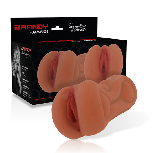 JAMYJOB SIGNATURE - BRANDY VAGINA MASTURBADOR - VIBRA24 SEXSHOP